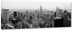 empire state buliding, nowy jork, usa, wiea, biurowiec, wysoko, miasto, city, metropolia, drapacz chmur, b&w