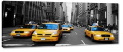 taxi, nowy jork, new york, city, manhattan, miasto, metropolia, usa, ty, szary, korek, ruch uliczny, godziny szczytu