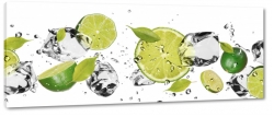 limonka, owoc, cytrusy, kwany, sok, zielony, skrka, pestki, zdrowie, makro, natura, mita, krople wody