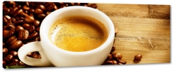 kawa, ziarna kawy, espresso, zdjcie makro, aromat, poranek, zapach, smak, brzowy