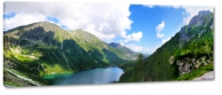 morskie oko, tatry, zakopane, gry, rysy, czarny staw, jezioro, staw, wspinaczka, turystyka, soce, promienie, krajobraz, widok, pejza