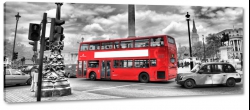 londyn, anglia, czerwony autobus
