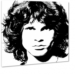 jim, morrison, rock, the doors, biae to, czarny, zarys, muzyka