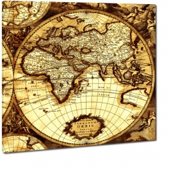 mapa, wiat, stara, sepia, atlas, ziemia, kontynent, rysunek, grafika