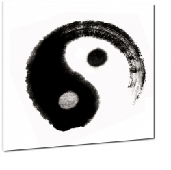 yin, yang, harmonia, przeciwiestwa, azja, b&w, biae to, rwnowaga