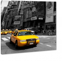 taxi, te takswki, ny, ulice nowego jorku