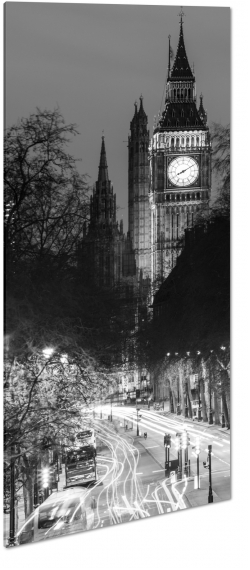 big ben, londyn, anglia, zegar, ulica, ruch, wiata, gra wiate, paac westminsterski, b&w