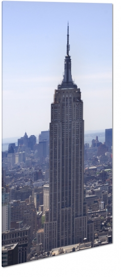 empire state buliding, nowy jork, usa, wiea, biurowiec, wysoko, miasto, city, metropolia, horyzont, drapacz chmur, szczyt