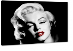 marylin monroe, gwiazda, szminka, czerwone usta, moda, styl, kobieta, seksapil, czarne to