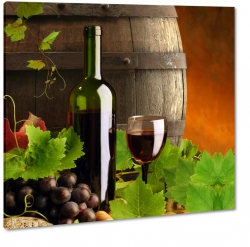 wino, kieliszek wina, winogrona, do winiarni 
