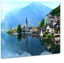 austria, Hallstatt, jezioro