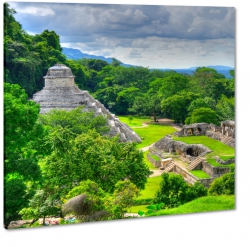 palenque, meksyk, piramidy majw, grobowiec, majowie