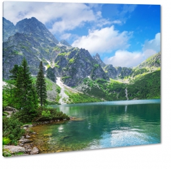 morskie oko, tatry, gry, jezioro w grach, polska