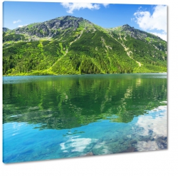 morskie oko, tatry, gry, jezioro w grach, polska