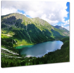 morskie oko, tatry, gry, jezioro w grach, polska