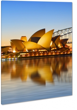 sydney opera house, australia, sydney, opera, sztuka, atrakcja, skyline, lustrzane odbicie, rzeka, efekt