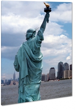 statua wolnoci, nowy jork, new york, usa, wolno, pomnik, posg, symbol, miasto, skyline, pochodnia