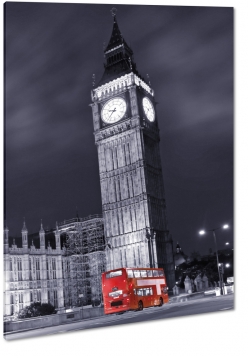 big ben, londyn, westminster, autobus, czerwony, anglia, wielka brytania, zegar, czarnobiae, nastrj, drzewa, b&w, czarny