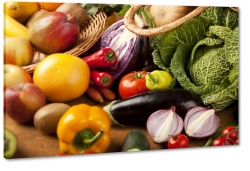 warzywa, jedzenie, zdrowie, kolory, kolorowo, ekspozycja, ogrd, rynek, bazar, wegetarianizm, do kuchni