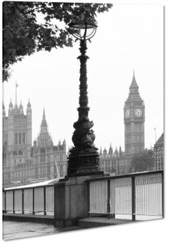 big ben, londyn, westminster, anglia, latarnia, wielka brytania, zegar, czarno-biae, nastrj, drzewo, b&w, czarny