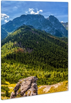 giewont, picy rycerz, zakopane, tatry, legenda, szczyt, wspinaczka, widok, krajobraz, choinki, las