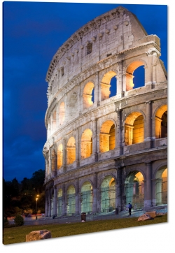 coloseum, koloseum, rzym, wochy, italia, amfiteatr, staroytno, podr, budowle, zwiedzanie, turystyka, owietlony