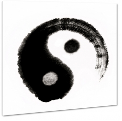 yin, yang, chiny, symbol, znak, biay, czarny, filozofia