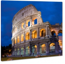 coloseum, koloseum, rzym, wochy, italia, amfiteatr, starotno, podr, budowle, zwiedzanie, turystyka, noc, dark, owietlone