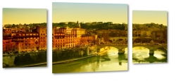 most anioa, rzym, wochy, italia, anioy, witynia, koci, watykan, bazylika, rzeka