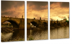 most anioa, rzym, wochy, italia, anioy, witynia, koci, watykan, bazylika, rzeka, chmury