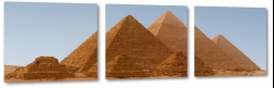 piramidy, egipt, afryka, faraon, staroytno, pustynia, lato, upa, piasek