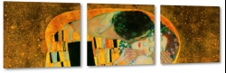 gustav klimt, pocaunek, sztuka, para, synny, obraz