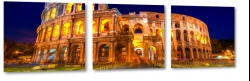 coloseum, koloseum, rzym, wochy, italia, amfiteatr, staroytno, podr, budowle, zwiedzanie, turystyka, noc, dark, ruiny