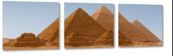 piramidy, egipt, afryka, faraon, staroytno, pustynia, lato, upa, piasek, wydmy