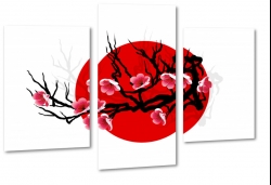 japonia, kwiat wini, azja, sztuka, kultura, symbol, art, biae to, ga