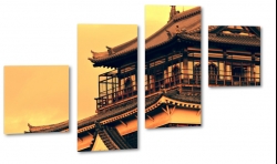 japonia, dom, tokyo, azja, krajobraz, ty, jasny, azjatycka architektura