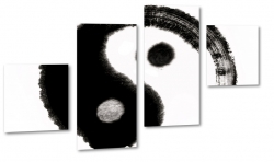 yin i yang, chiny, symbol, znak, biay, czarny, filozofia, rwnowaga, zo, dobro