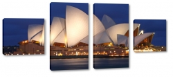 sydney opera house, australia, sydney, opera, sztuka, atrakcja, biel