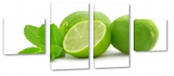 limonka, mita, owoc, zielony, cytrus, kwany, smak
