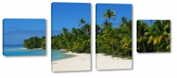 palmy, wakacje, wyspa, morze, plaa, piasek, wakacje, podr, krajobraz, widok, tropiki, tropikalny, soce, turkus, bkit