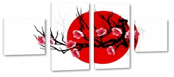 japonia, kwiat wini, azja, sztuka, kultura, symbol, art, biae to, ga
