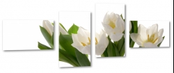 tulipany, holandia, zapach, biae, bukiet, wiosenny, do salonu, ogrd, biae to