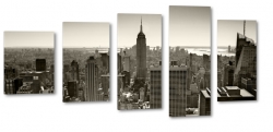 nowy jork, new york, empire state building, usa, miasto, metropolia, city