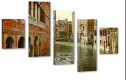wenecja, venice, gondola, canale grande, rzeka, wochy, italia, odzie, podr