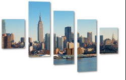nowy jork, new york, empire state building, usa, miasto, skyline, metropolia, city