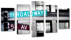 broadway, manhattan, nowy jork, new york, usa, teatr, ulica, street