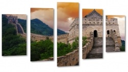 mur chinski, mur, chiny, azja, turystyka, wycieczka, zwiedzanie, natura