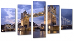 tower bridge, tamiza, londyn, london, anglia, wielka brytania, rzeka, most