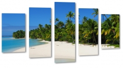 palmy, tropiki, wakacje, morze, plaa, piasek, wakacje, podr, krajobraz, widok, tropiki, tropikalny, soce, turkus, bkit